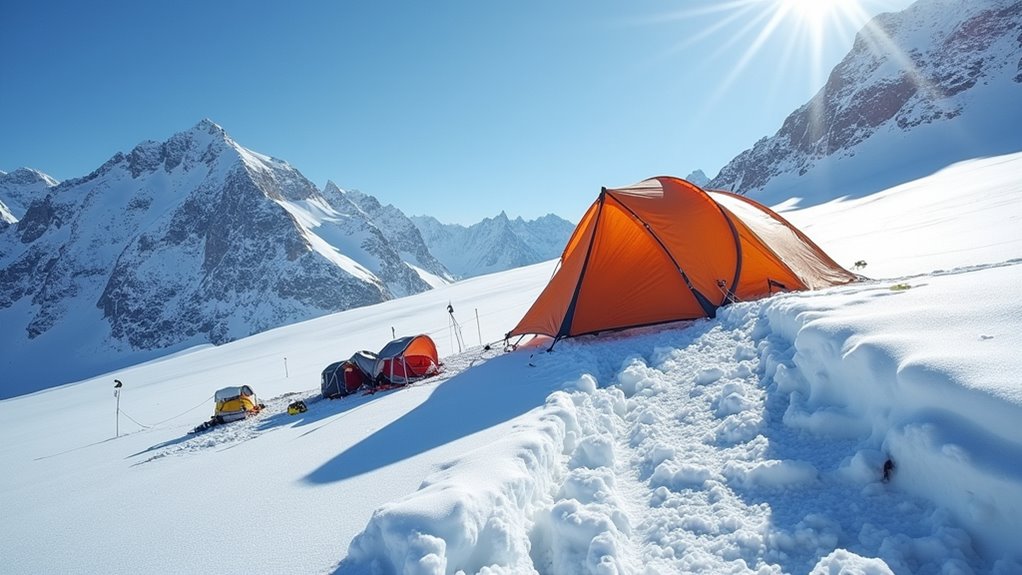 select and prepare campsite carefully