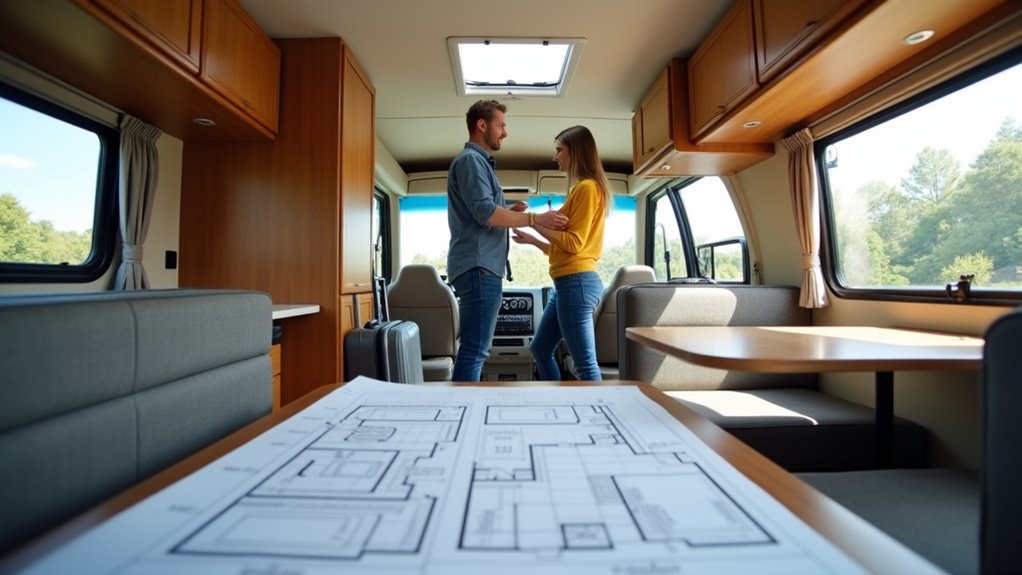 selecting rv floor plans
