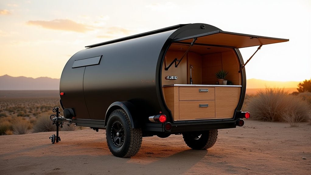 self sustaining off grid trailers