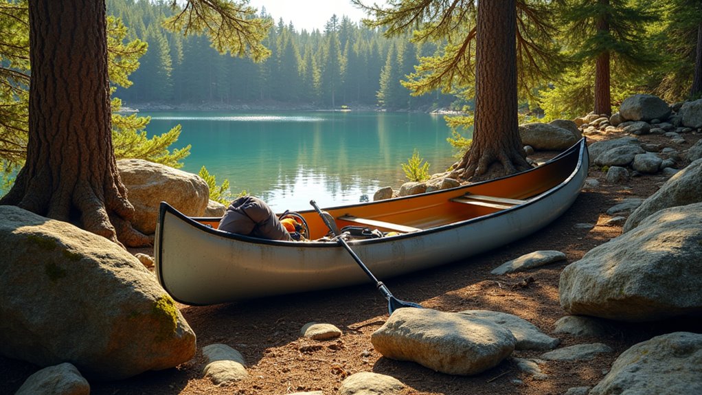 set up camp on uneven terrain