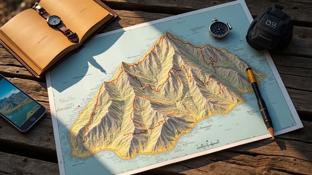share complete hiking details