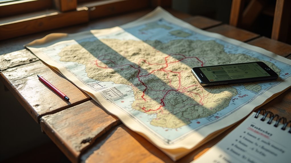 share detailed trip information