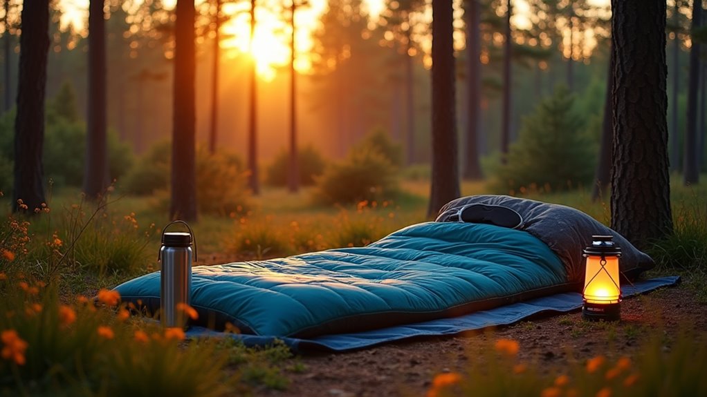 sleep comfort under night sky