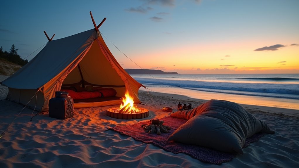 sleep under starry skies
