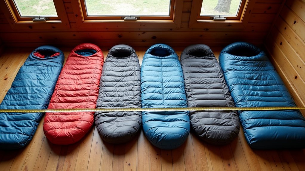 sleeping bag shape matters