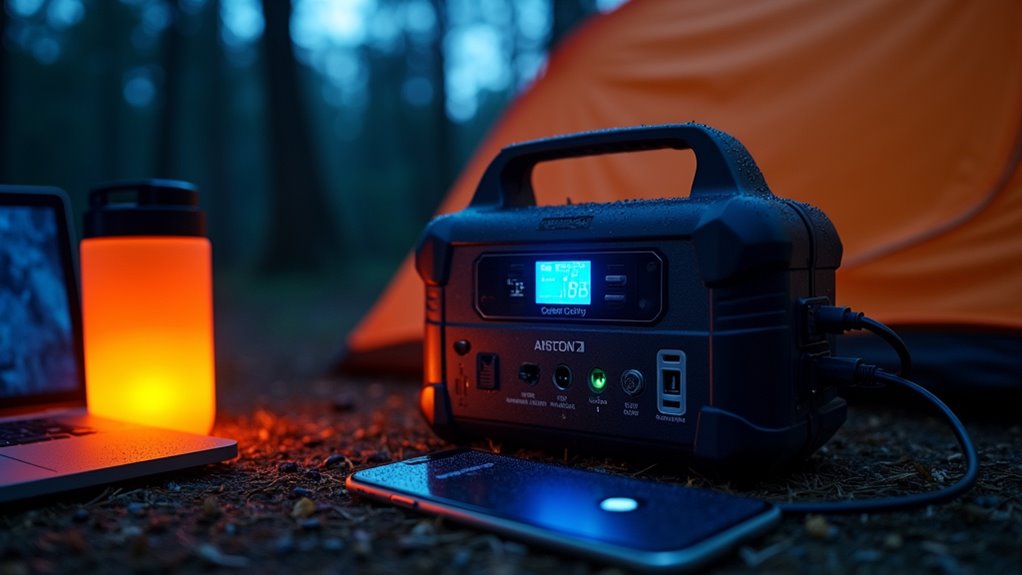 smart efficient camping power