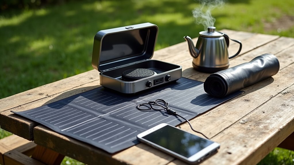 solar cooking for campers