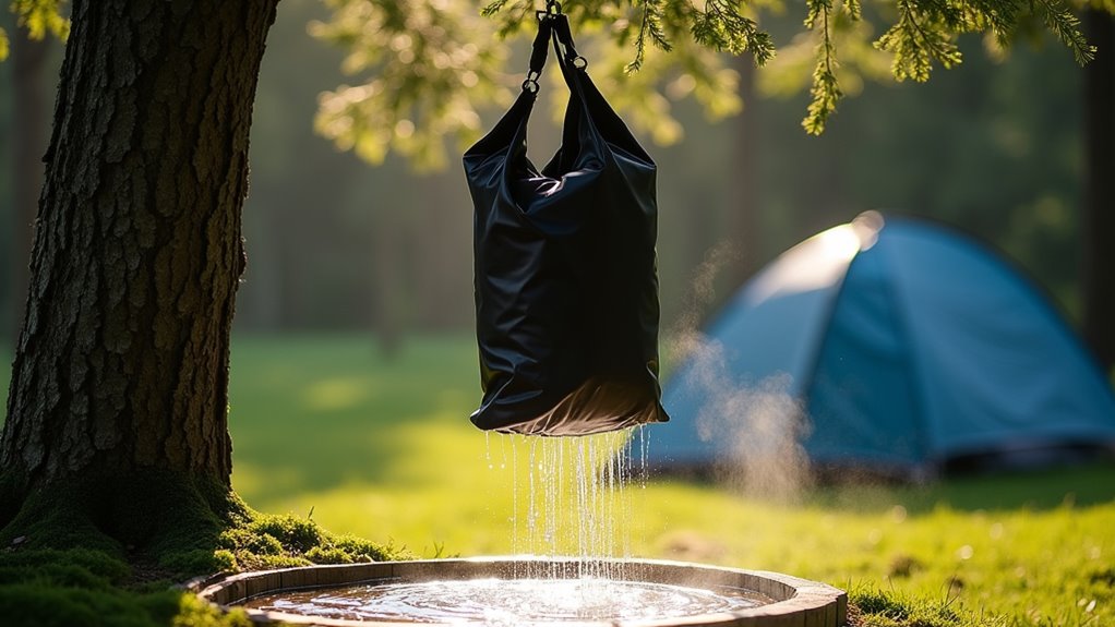 solar shower setup guide