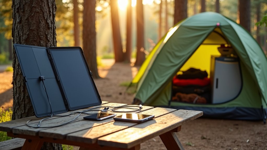 solar solutions for camping