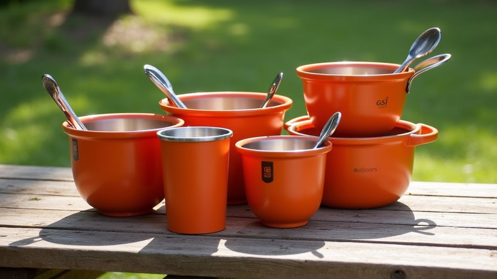space saving camping cookware solution