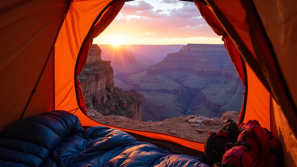 spectacular canyon sunrise views