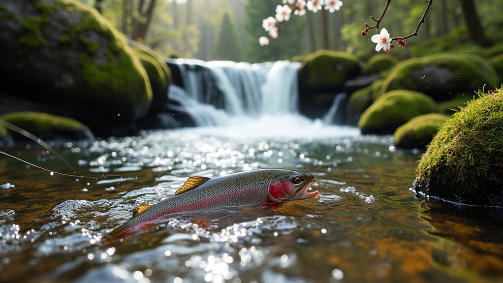 spring fish feeding patterns