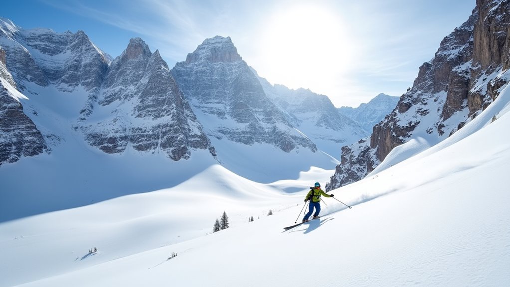 steep terrain and backcountry access