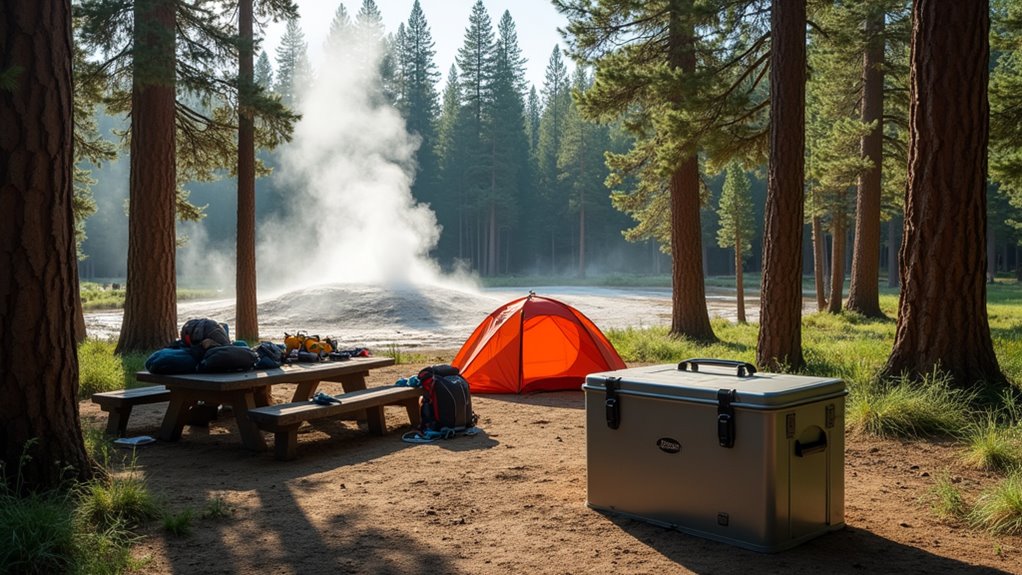 store food securely outdoors