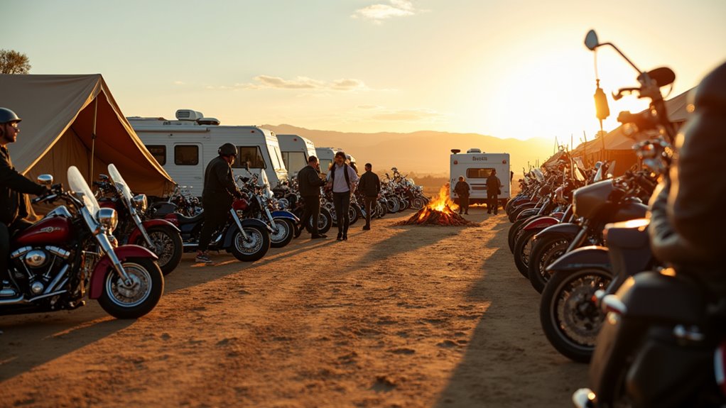 sturgis motorcycle rally camping