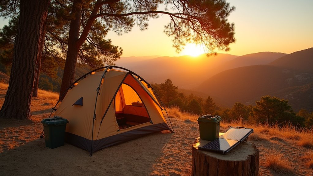 sustainable camping for preservation