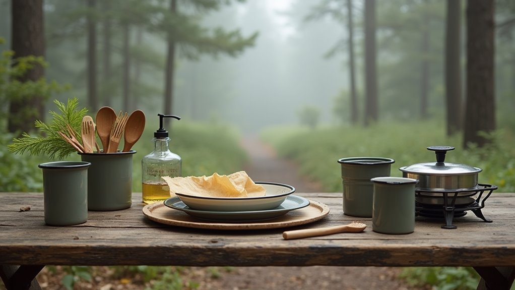 sustainable camping kitchen essentials