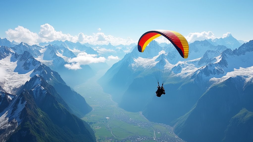 swiss alps tandem flights