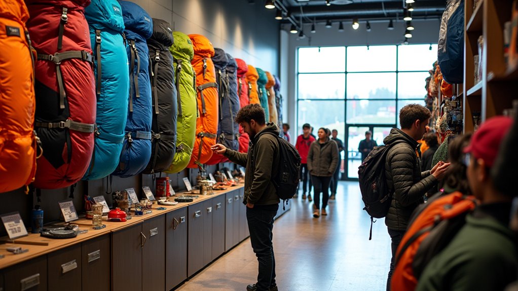 test camping gear locally