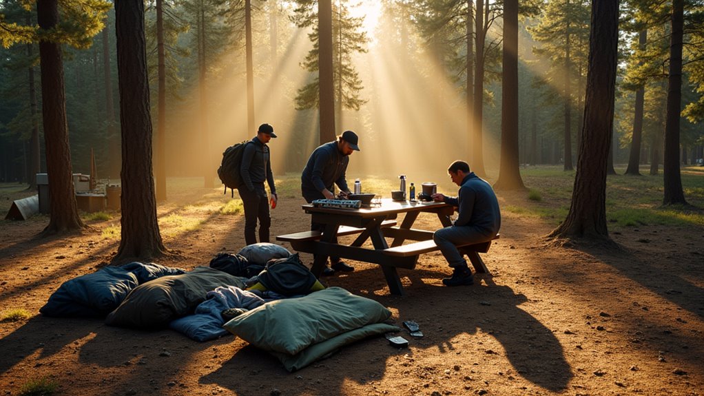 thorough campsite final inspection