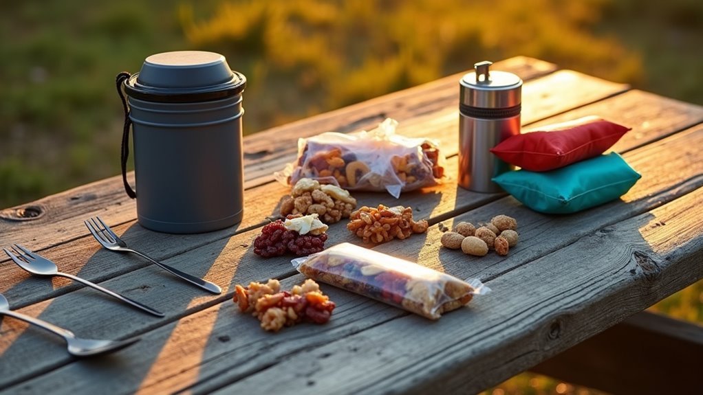 trail nutrition and storage