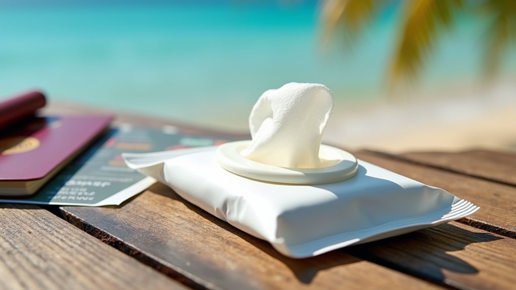 travel friendly sunscreen towelettes