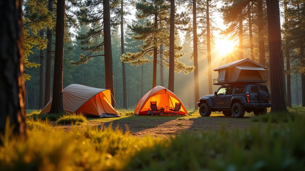 types of camping clubs