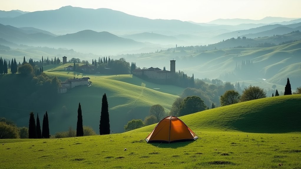 umbria s scenic historic camping