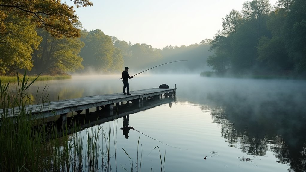 undeveloped lake diverse fish