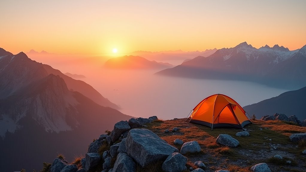 unobstructed sunrise sunset views