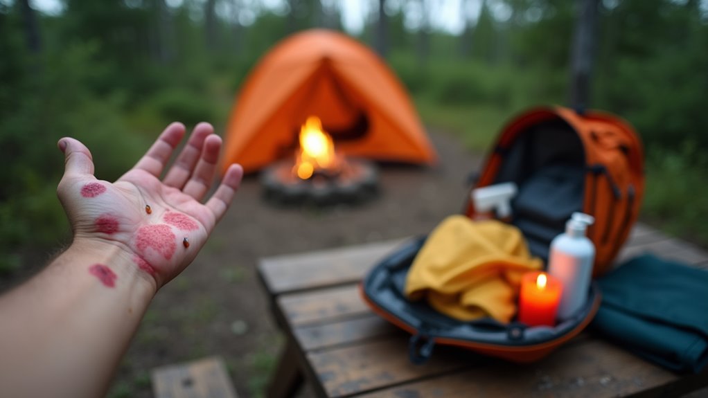 use deet properly outdoors