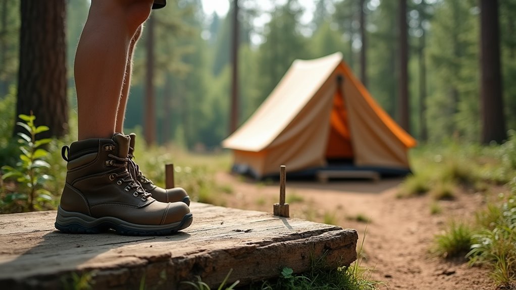 use designated campsites and trails