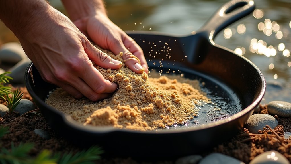 use natural abrasive tools