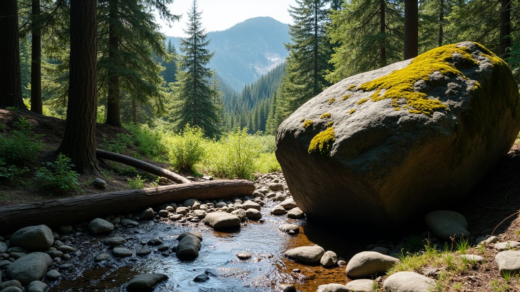 use natural landmarks and techniques