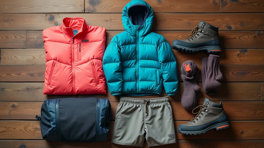 versatile camping clothing essentials