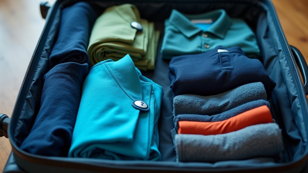 versatile quick dry camping wardrobe