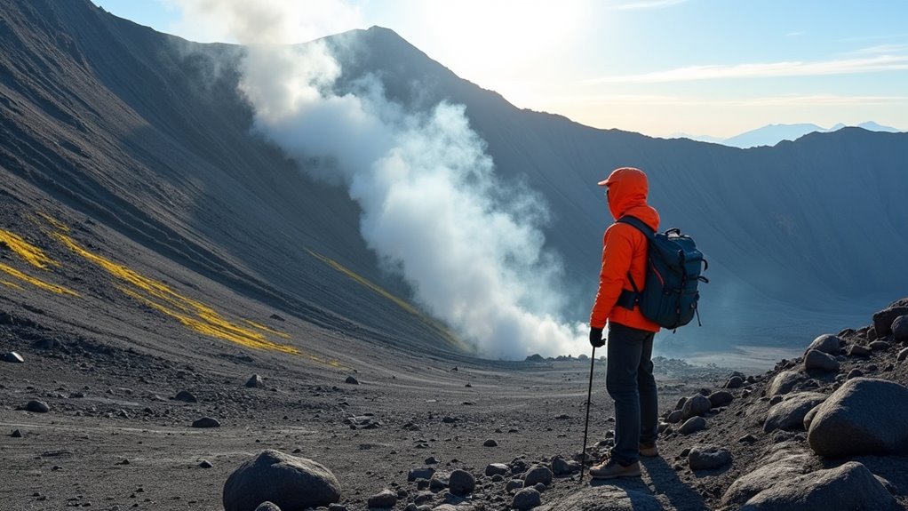 volcanic hazard safety precautions