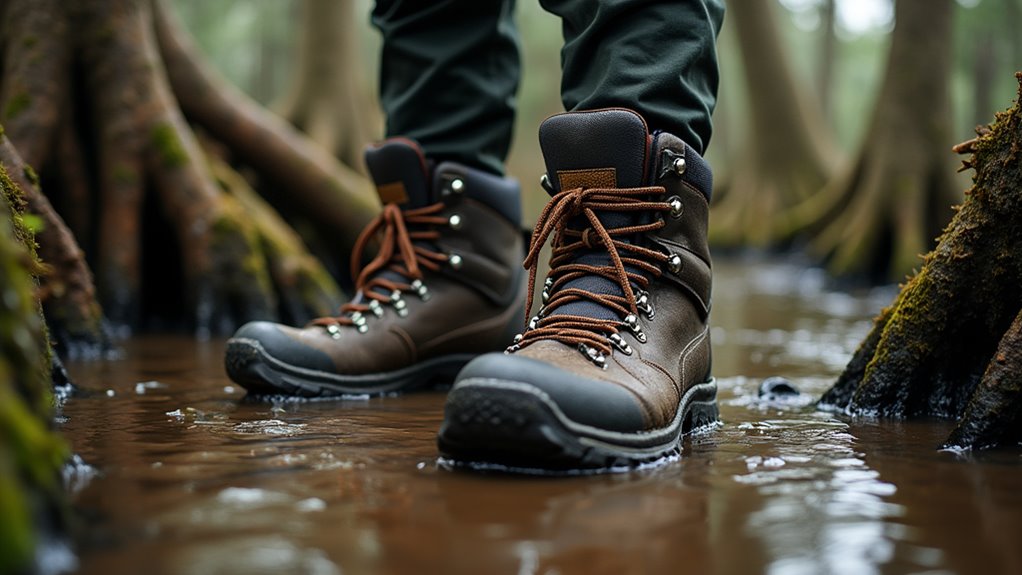 waterproof boots and gear