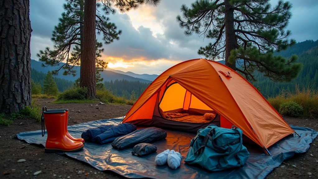 waterproof gear keeps you dry