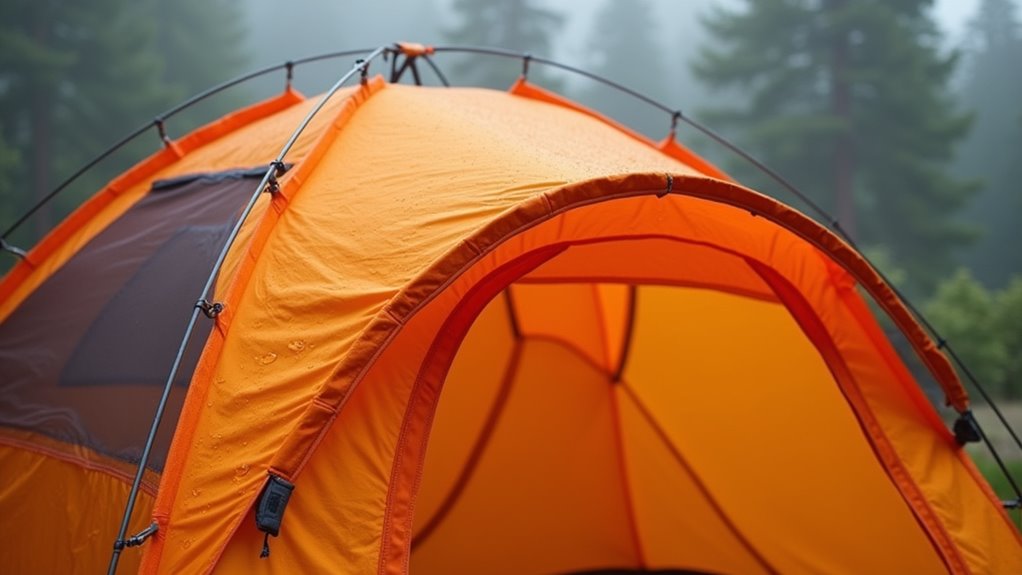 waterproof ventilated camping shelter