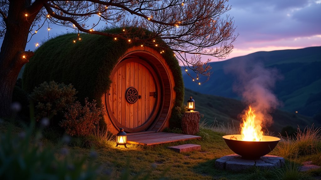 welsh mythology meets glamping comfort
