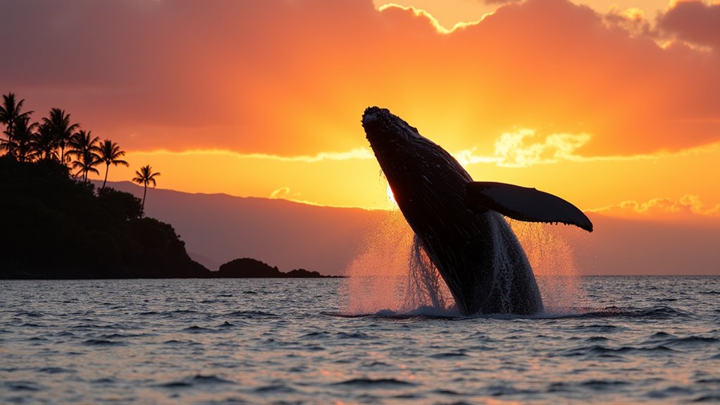 whale watching from maalaea harbor
