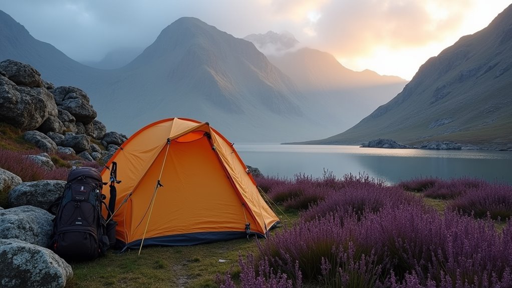 wild camping rules scotland