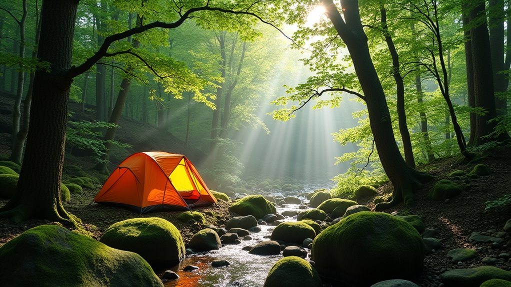 wilderness camping in vermont
