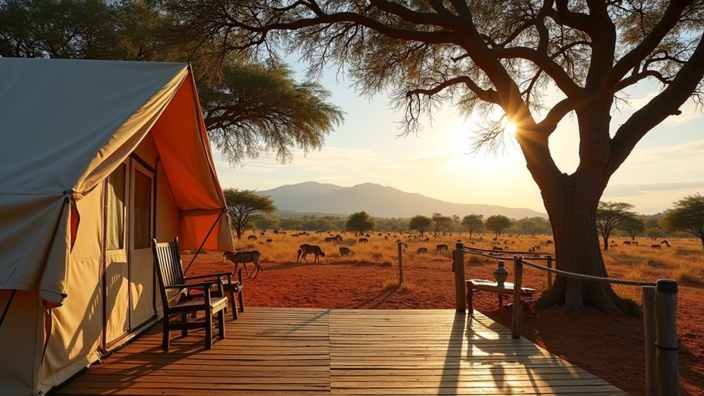 wildlife camping in kruger