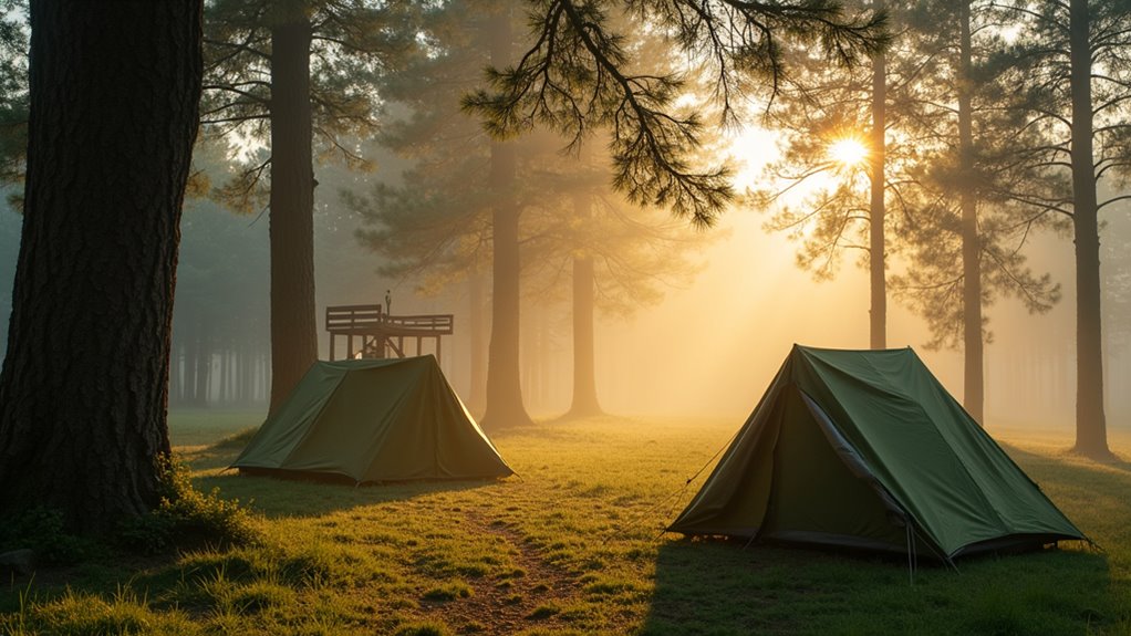 wildlife camping in poland