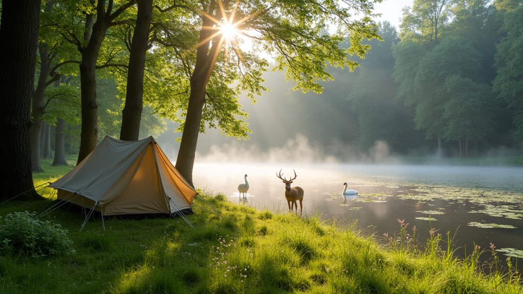 wildlife encounters at campsites