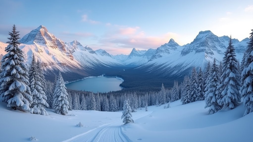 winter backcountry snow activities