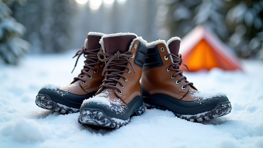 winter boot material importance