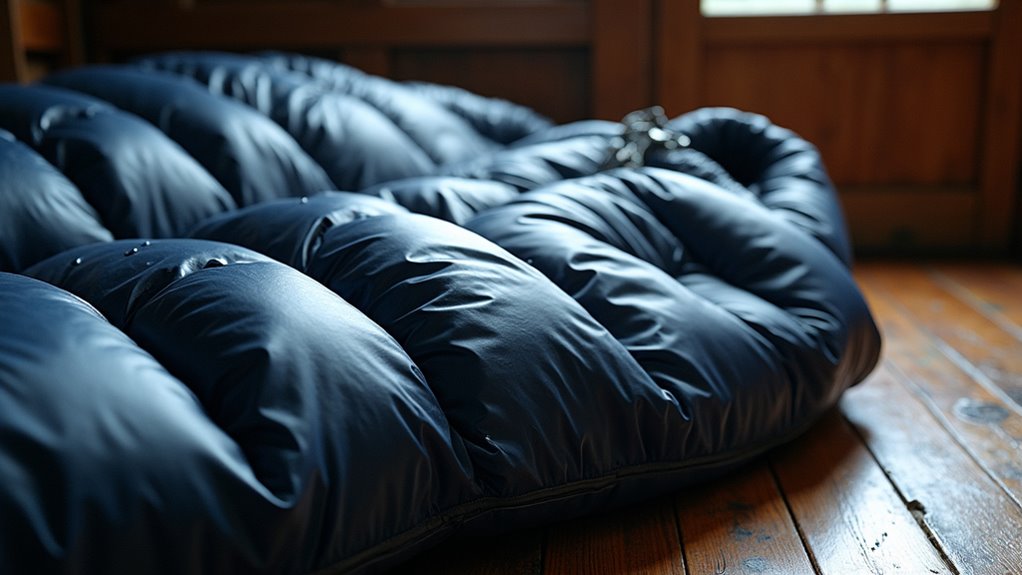 winter sleeping bag maintenance tips